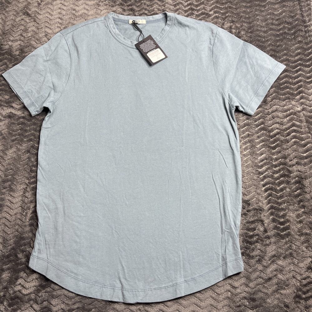 Buck Mason Baltic Pima Curved Hem Tee size Small